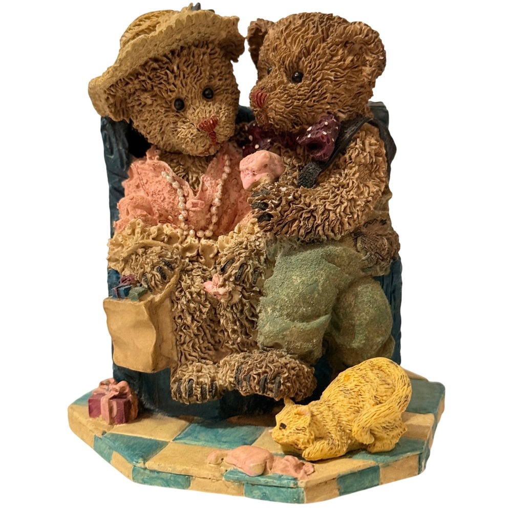 Ganz Cottage Collectibles Dempster & Penelope First Love Bear Figurine CC2009 *
